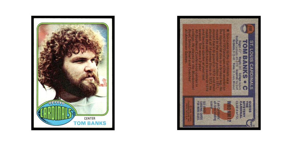 1976 Topps Tom Banks RC Cardinals #498