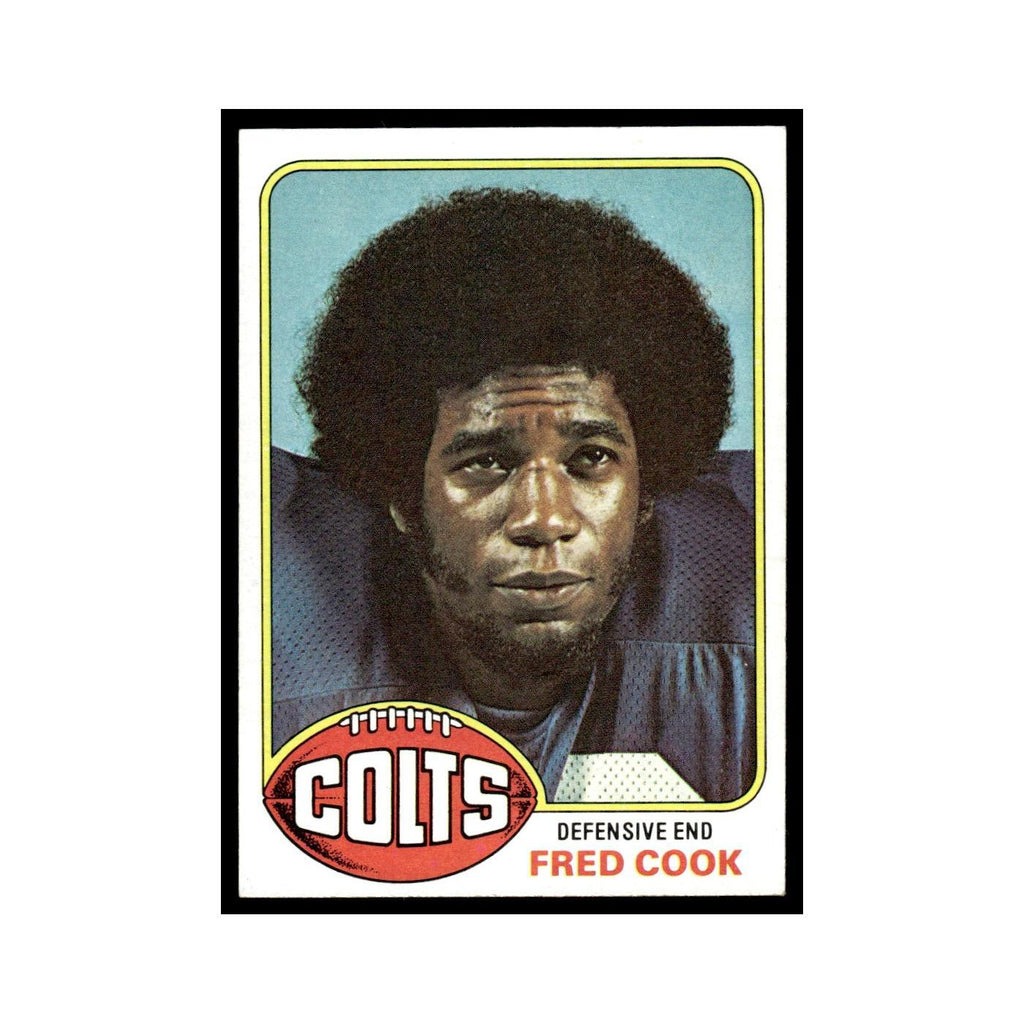 1976 Topps Fred Cook RC Baltimore Colts #503