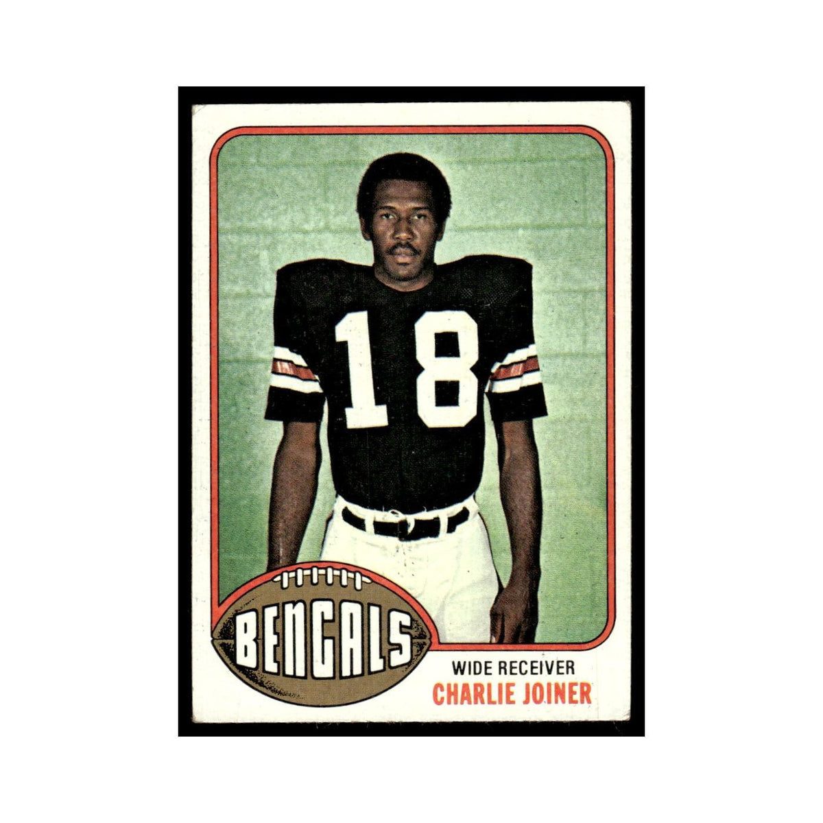 1976 Topps Charlie Joiner Bengals #89