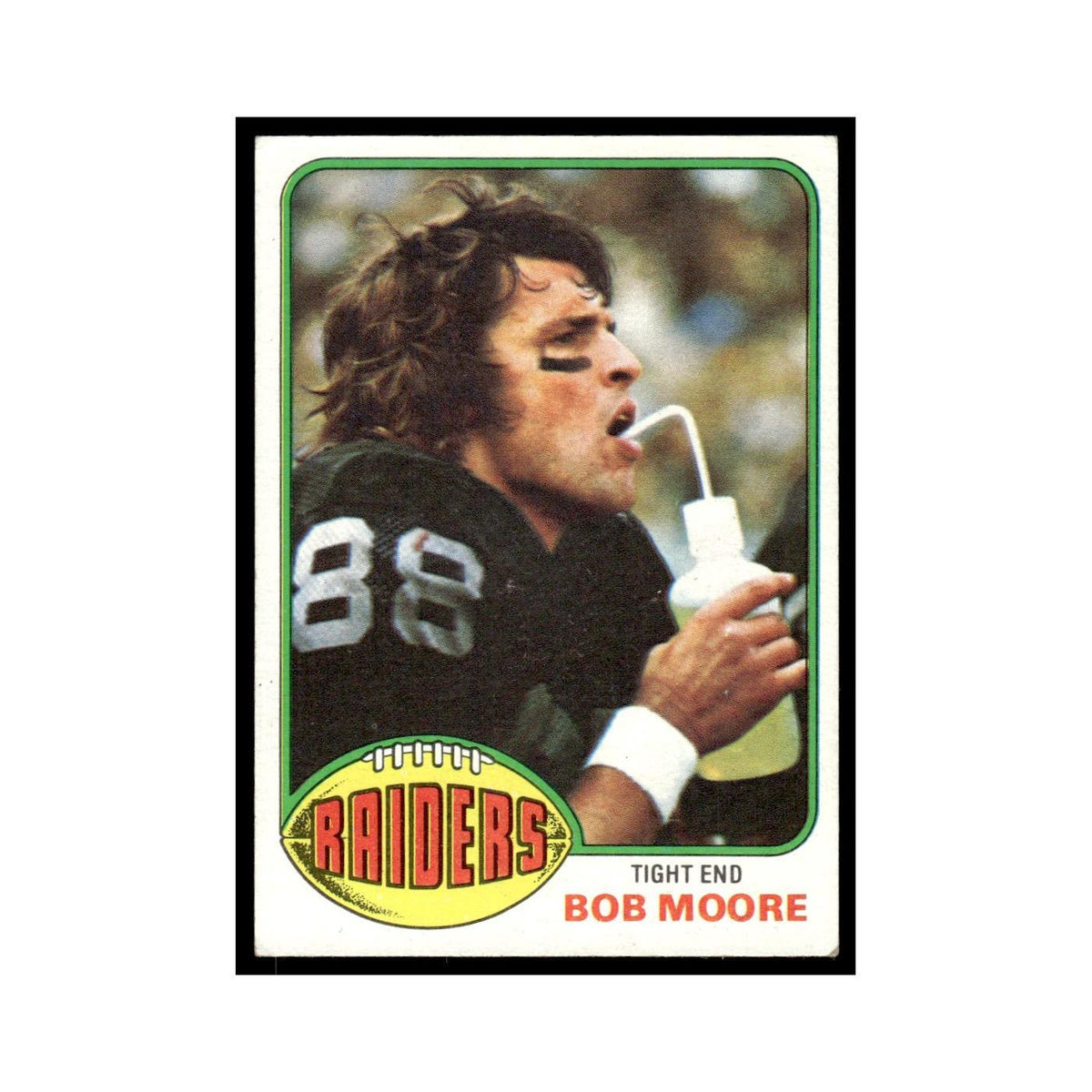 1976 Topps Bob Moore Raiders #528