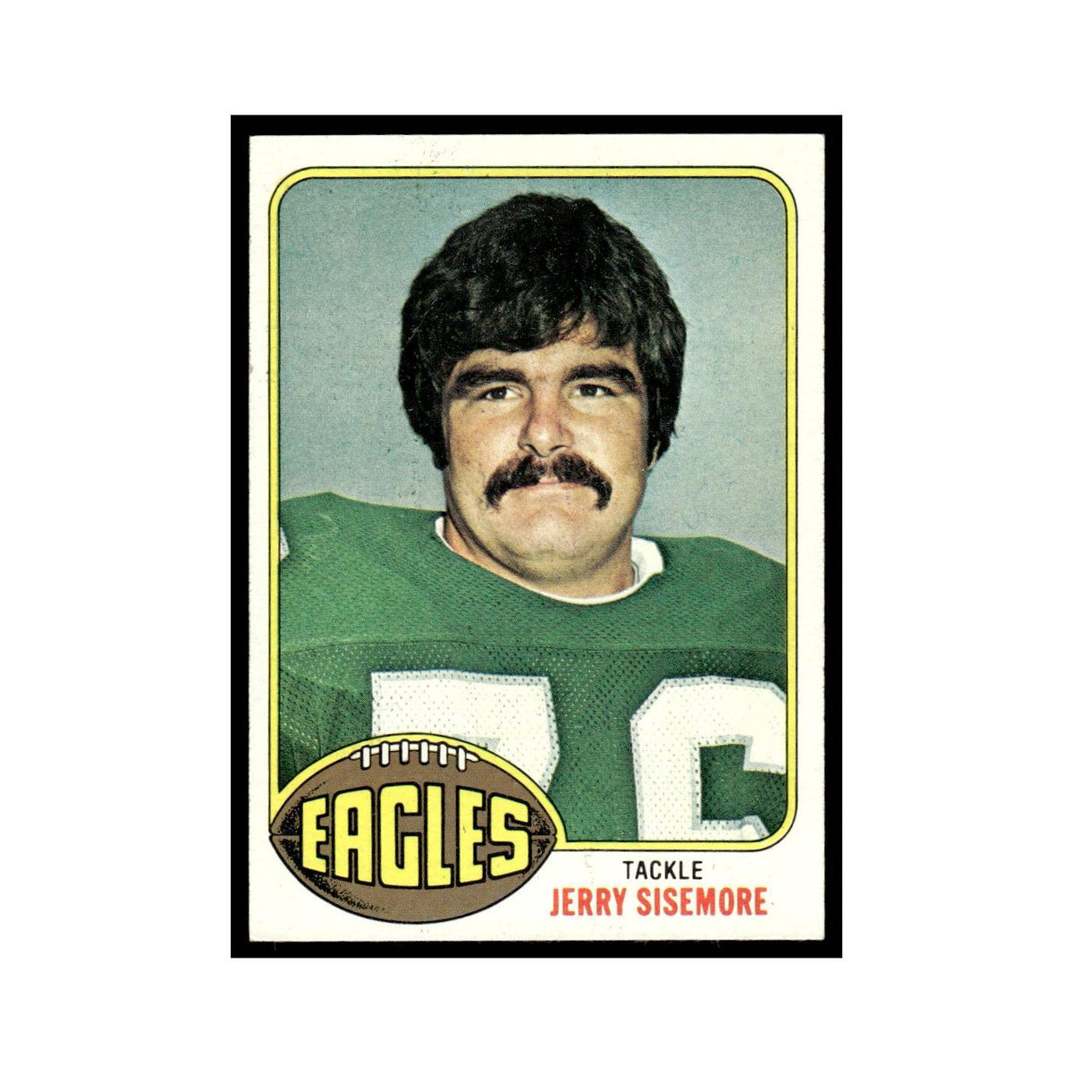 1976 Topps Jerry Sisemore Eagles #524