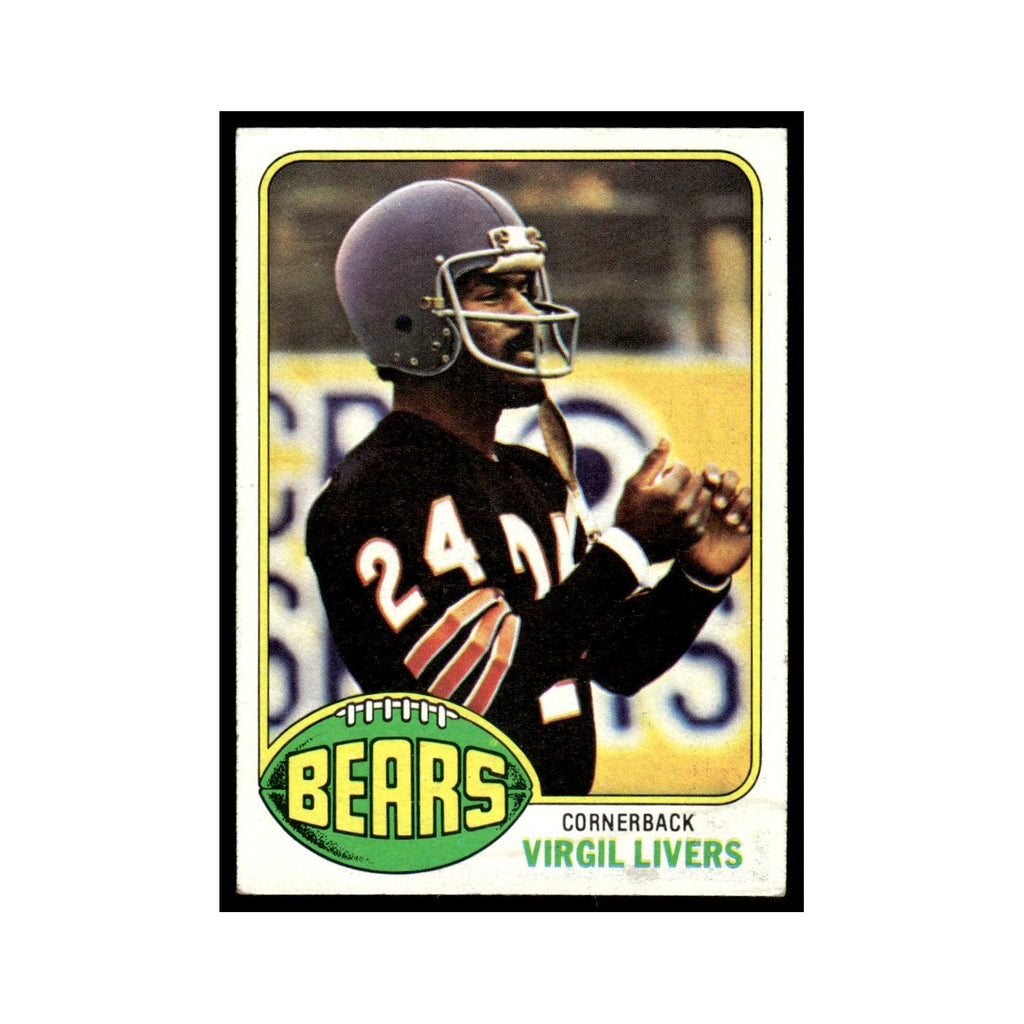 1976 Topps Virgil Livers RC Bears #59