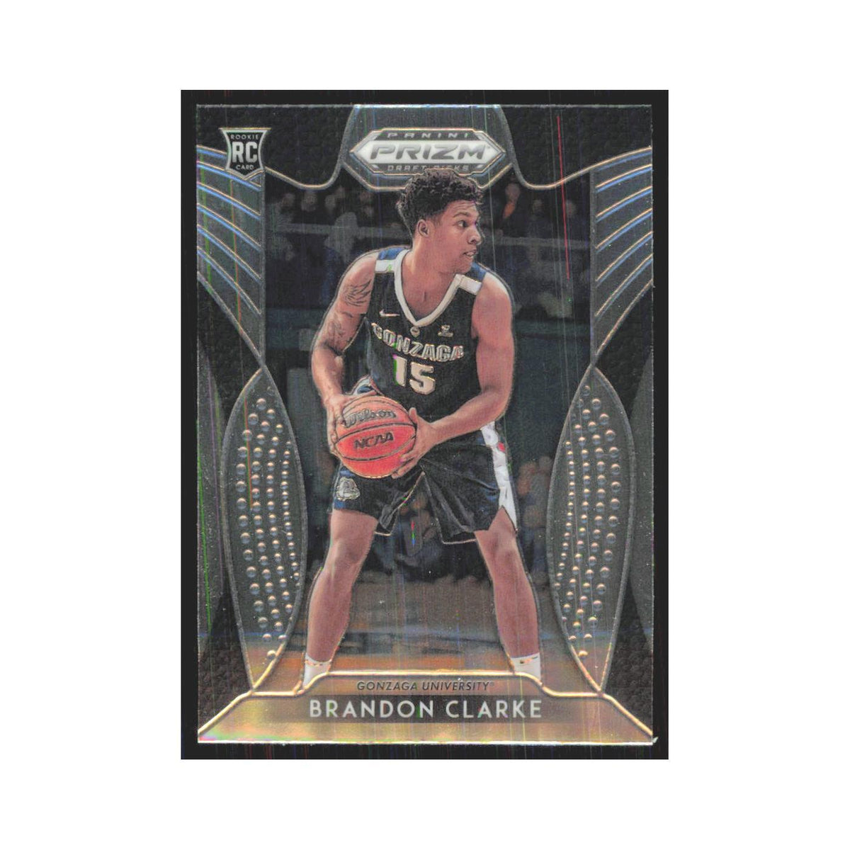 2019 Panini Prizm Draft Brandon Clarke RC Gonzaga Bulldogs #86