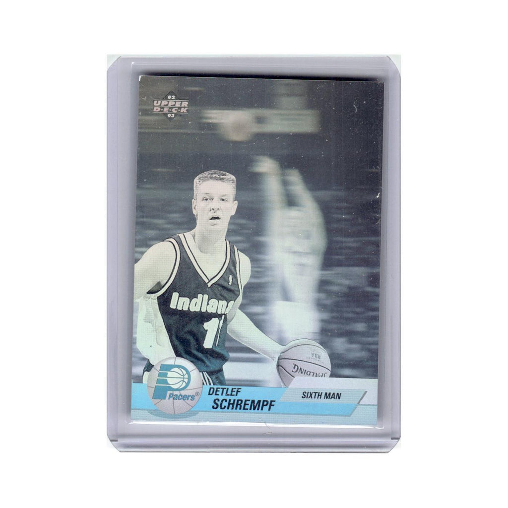 Detlef Schrempf 1992 Upper Deck Award Winner Holograms #AW4 Basketball Card NM