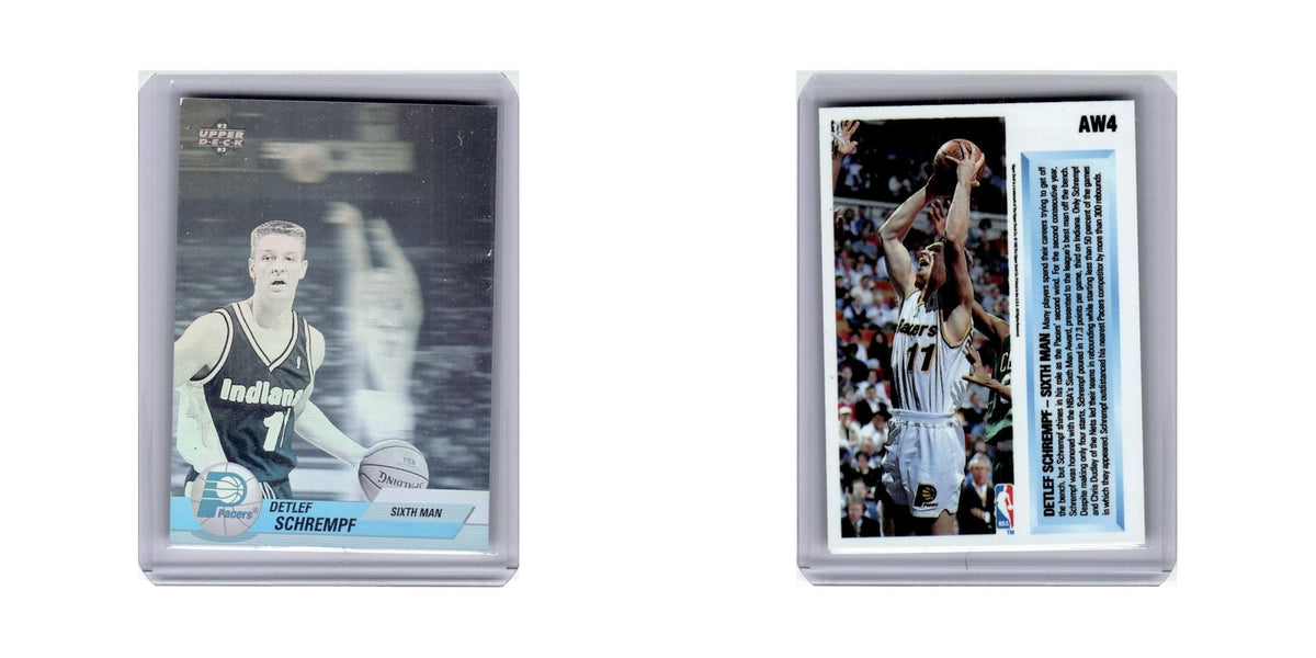 Detlef Schrempf 1992 Upper Deck Award Winner Holograms #AW4 Basketball Card NM