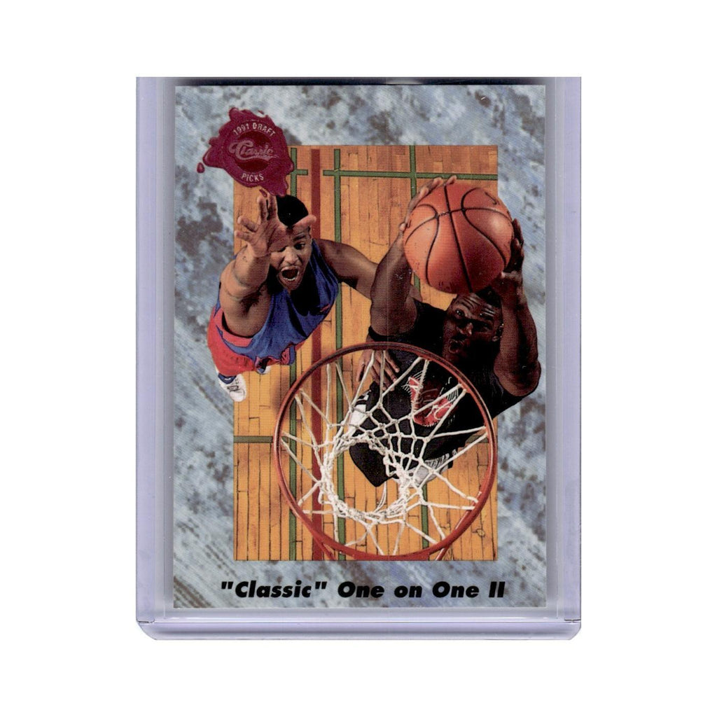 Larry Johnson 1991 Classic Draft Picks #193 Basketball Card NM
