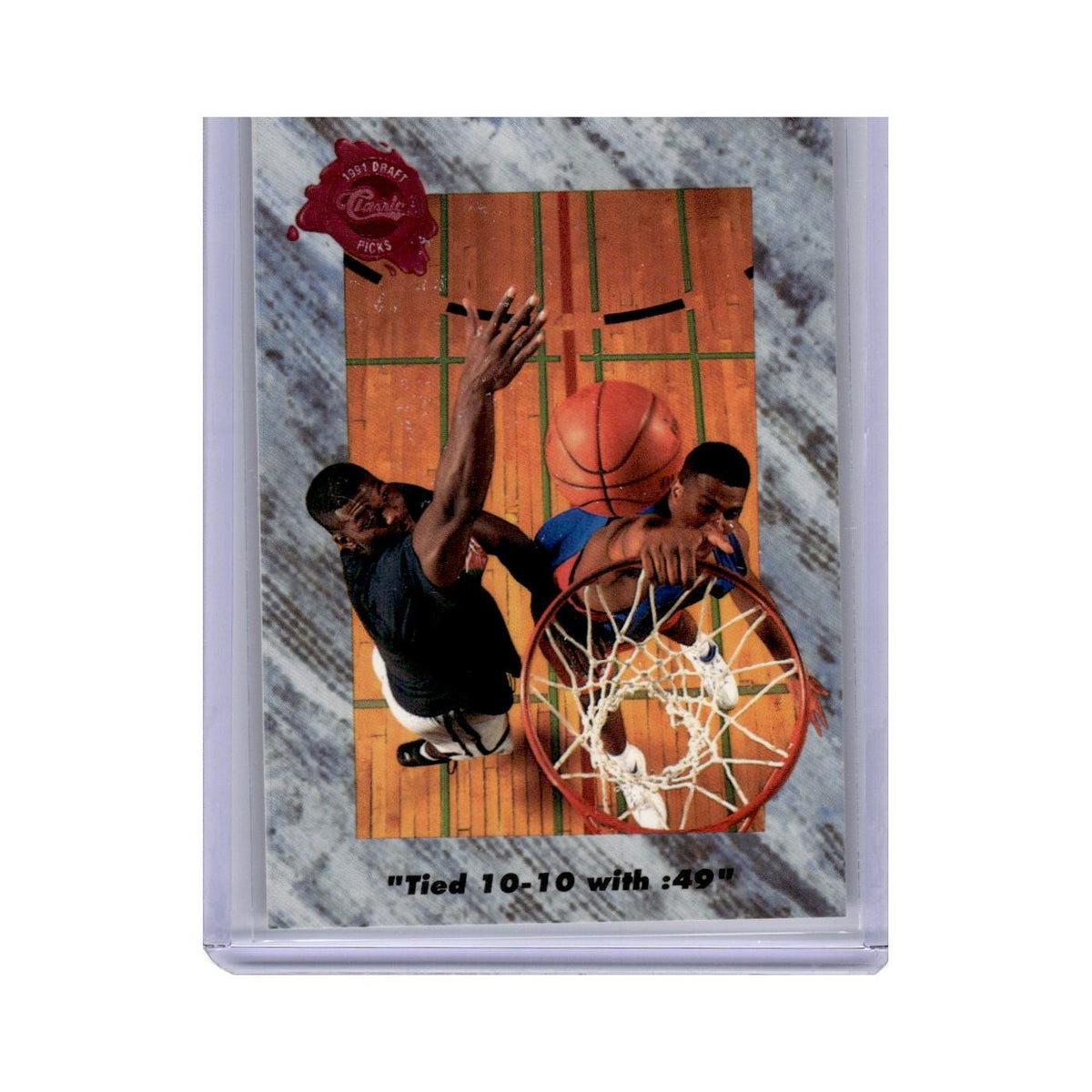 Larry Johnson 1991 Classic Draft Picks #202 Basketball Card NM
