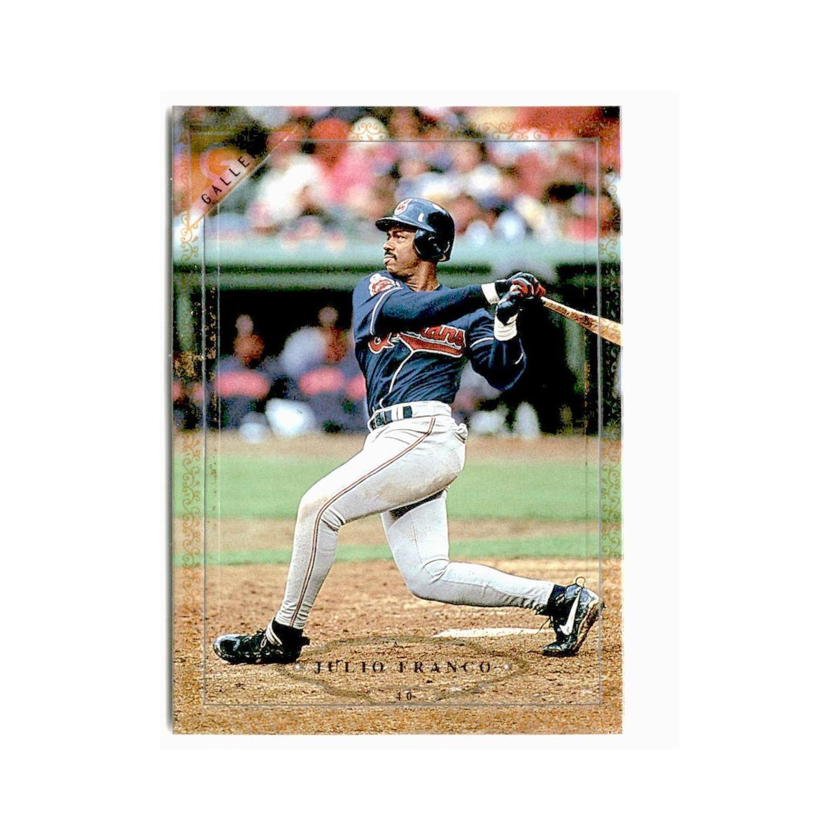 Julio Franco 1997 Topps Gallery #40 Cleveland Indians Baseball Card NM