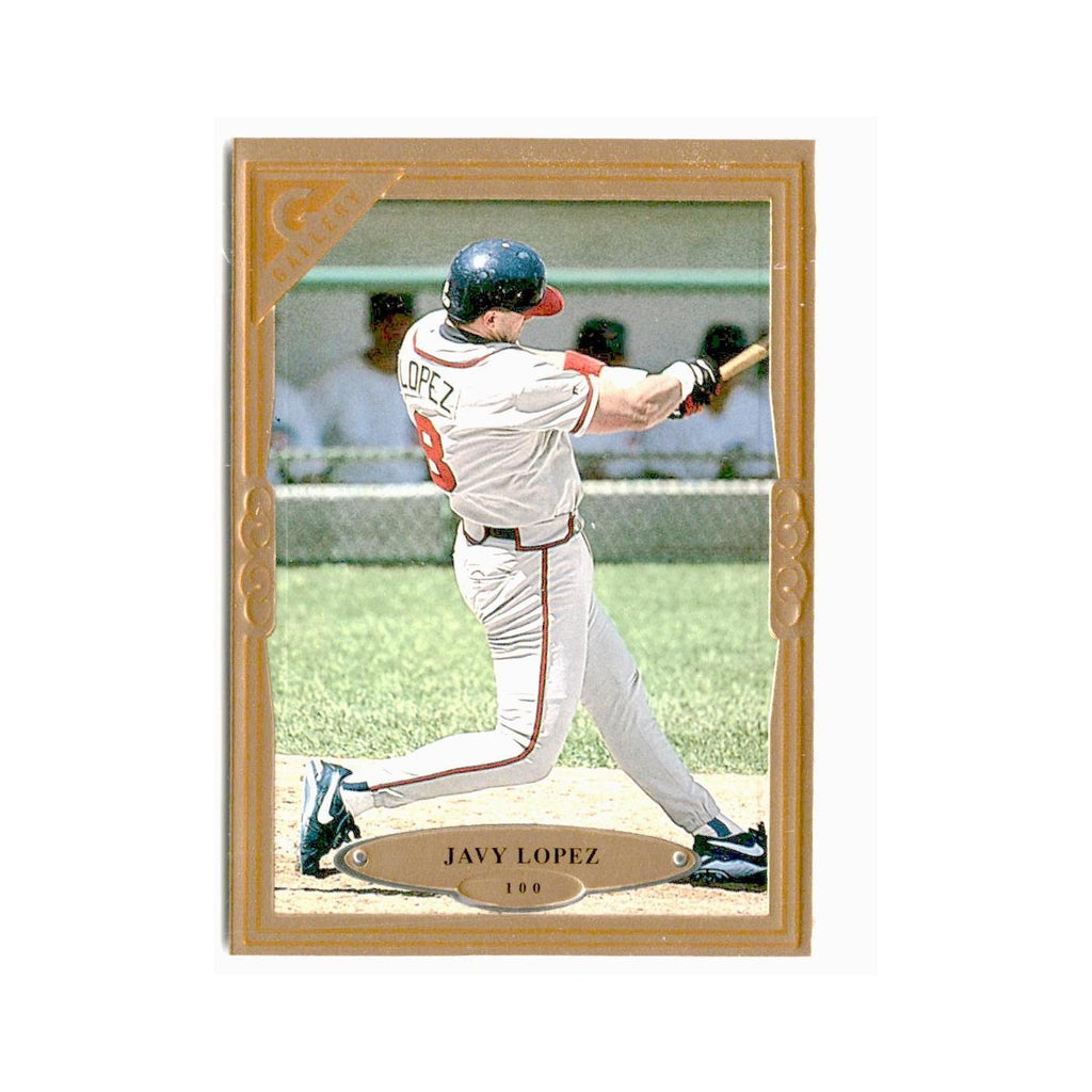 Javy Lopez 1997 Topps Gallery #100 Atlanta Braves Baseball Card NM