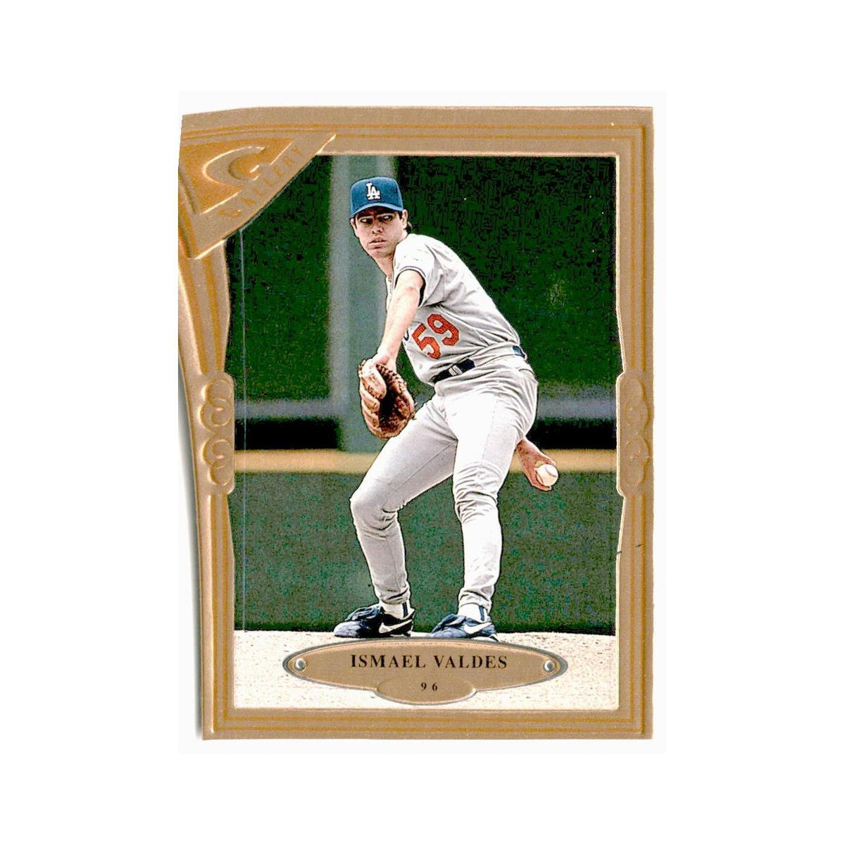 Ismael Valdes 1997 Topps Gallery #96 Los Angeles Dodgers Baseball Card NM