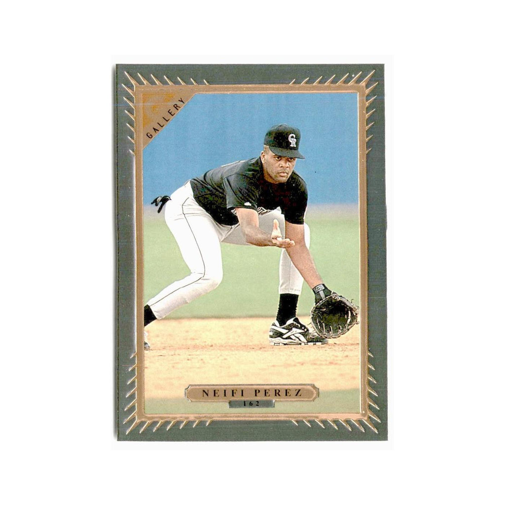 Neifi Perez 1997 Topps Gallery #162 Colorado Rockies Baseball Card NM