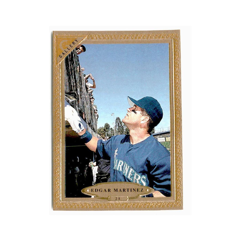 Edgar Martinez 1997 Topps Gallery #21 Seattle Mariners Baseball Card NM