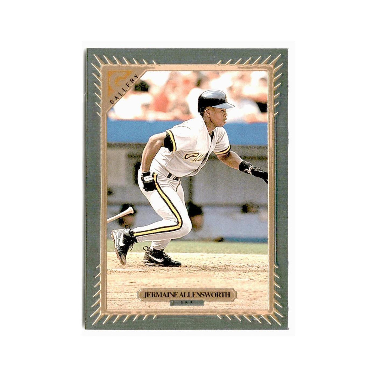 Jermaine Allensworth 1997 Topps Gallery #153 Pittsburgh Pirates Baseball Card NM