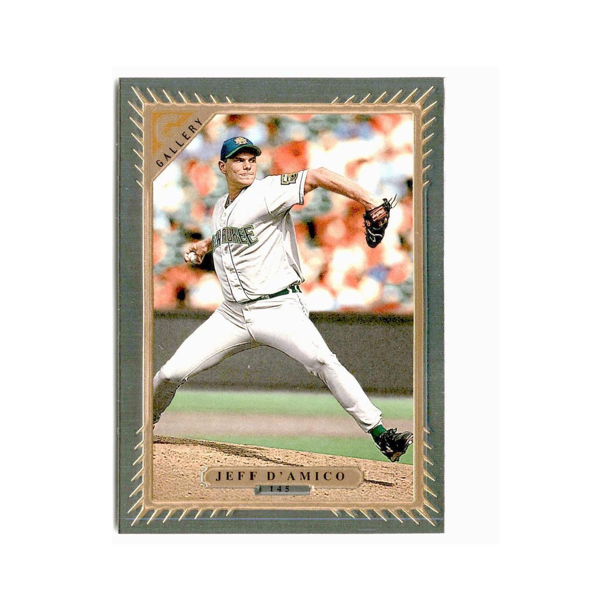 Jeff D'Amico 1997 Topps Gallery #145 Milwaukee Brewers Baseball Card NM