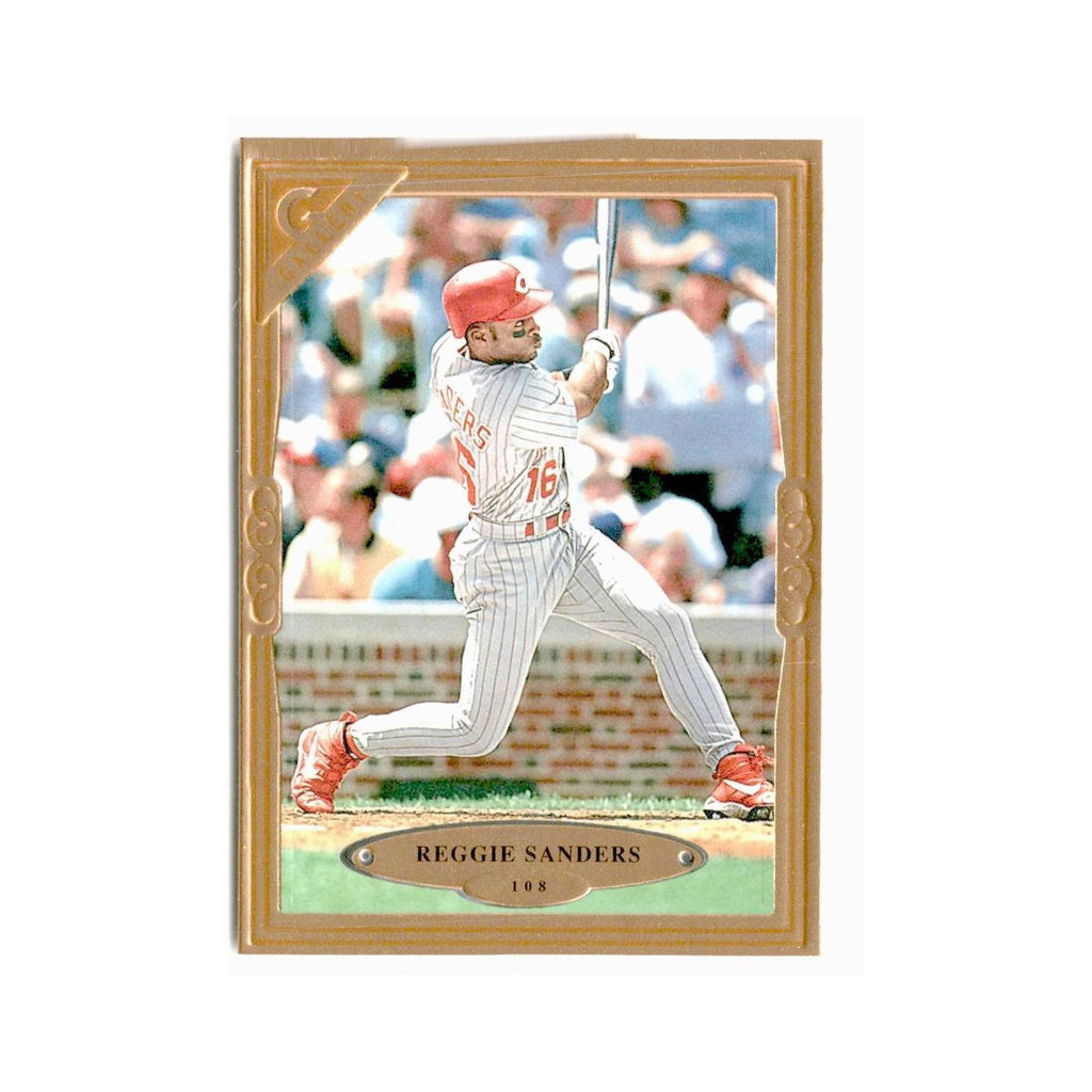 Reggie Sanders 1997 Topps Gallery #108 Cincinnati Reds Baseball Card NM