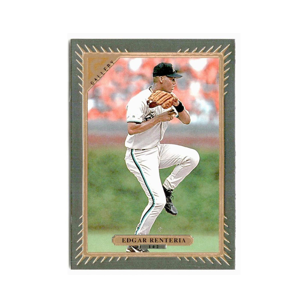 Edgar Renteria 1997 Topps Gallery #142 Florida Marlins Baseball Card NM