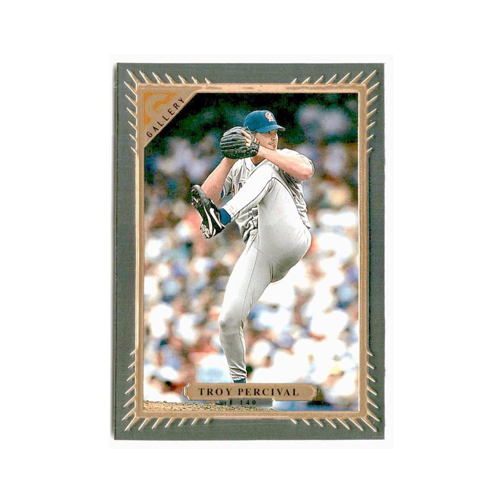 Troy Percival 1997 Topps Gallery #140 California Angels Baseball Card NM