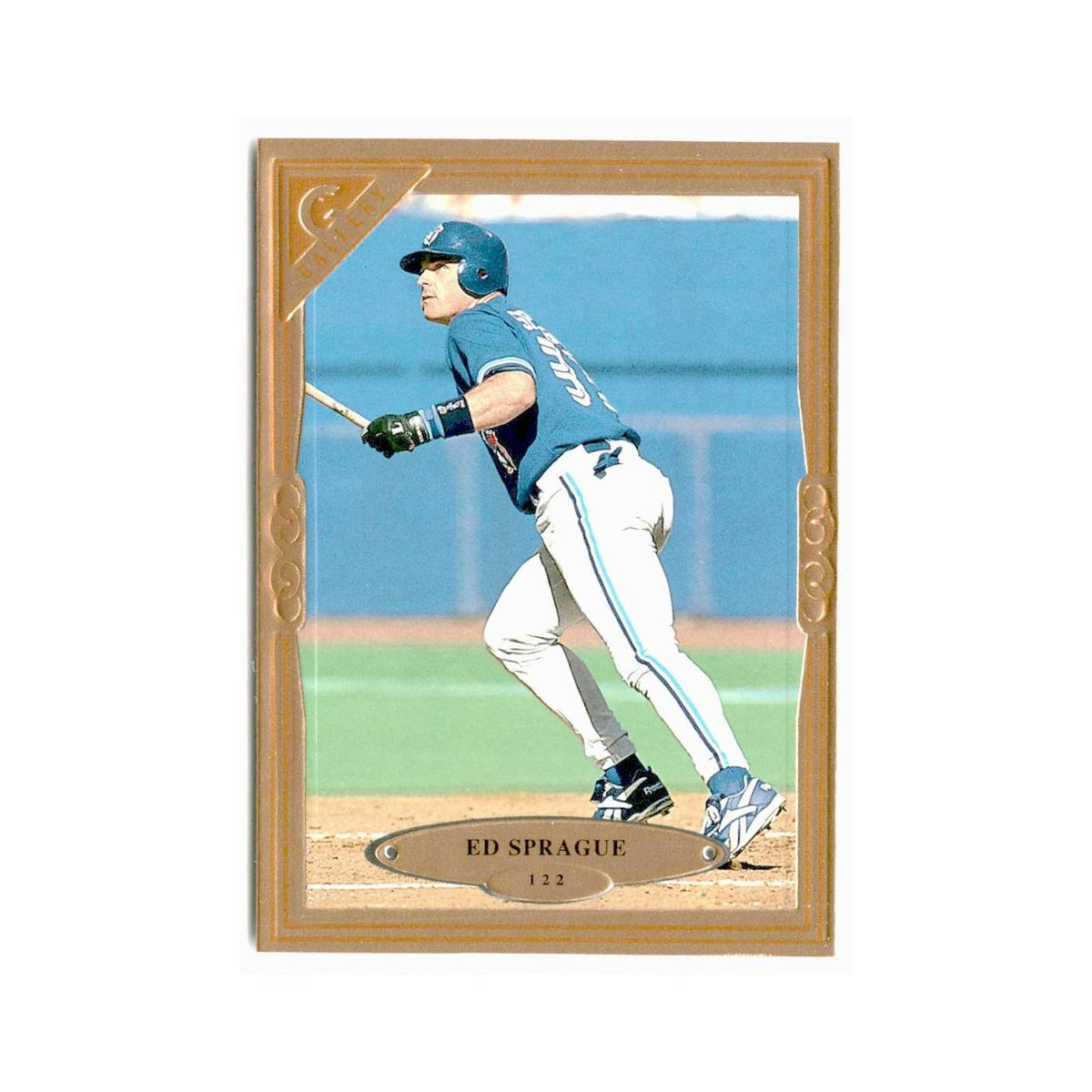 Ed Sprague 1997 Topps Gallery #122 Toronto Blue Jays Baseball Card NM