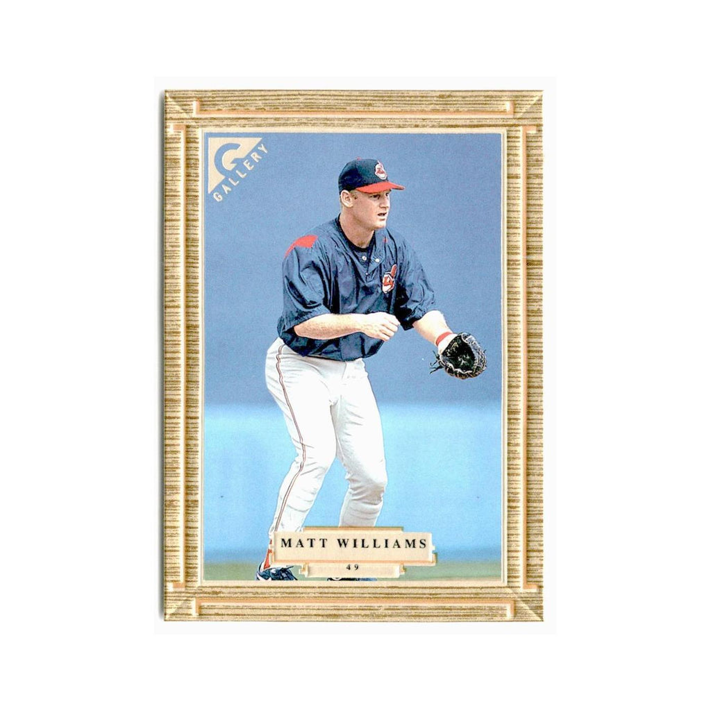Matt Williams 1997 Topps Gallery #49 Cleveland Indians Baseball Card NM