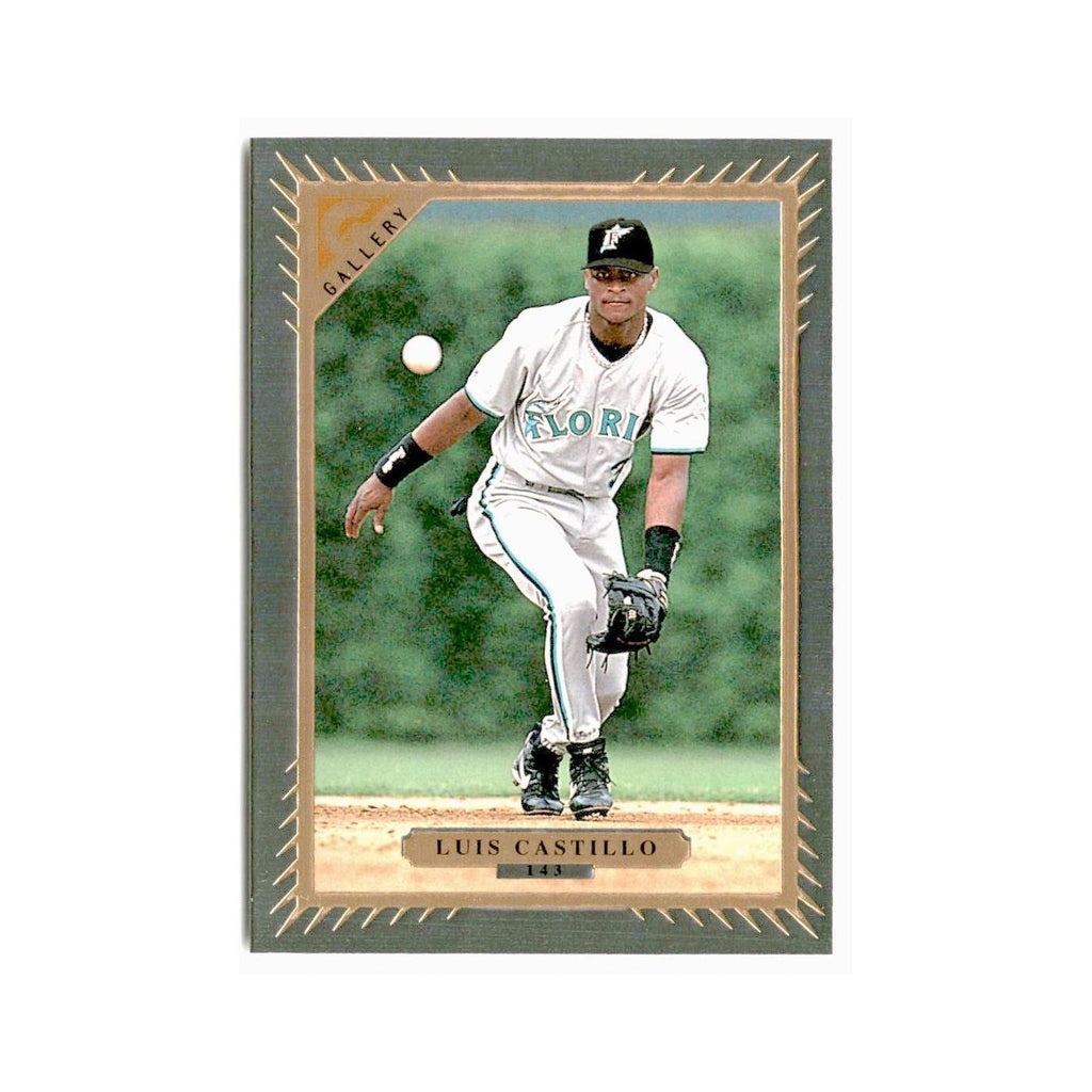 Luis Castillo 1997 Topps Gallery #143 Florida Marlins Baseball Card NM