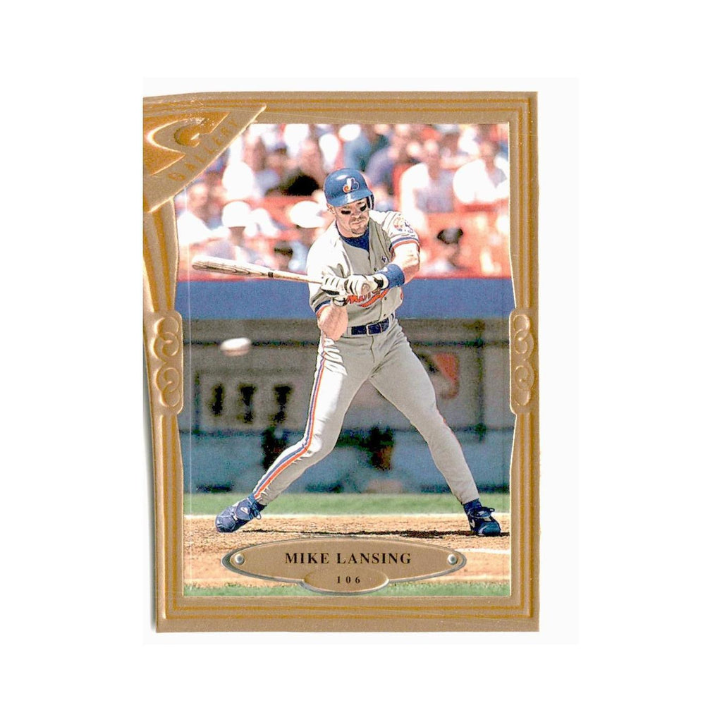 Mike Lansing 1997 Topps Gallery #106 Montreal Expos Baseball Card NM