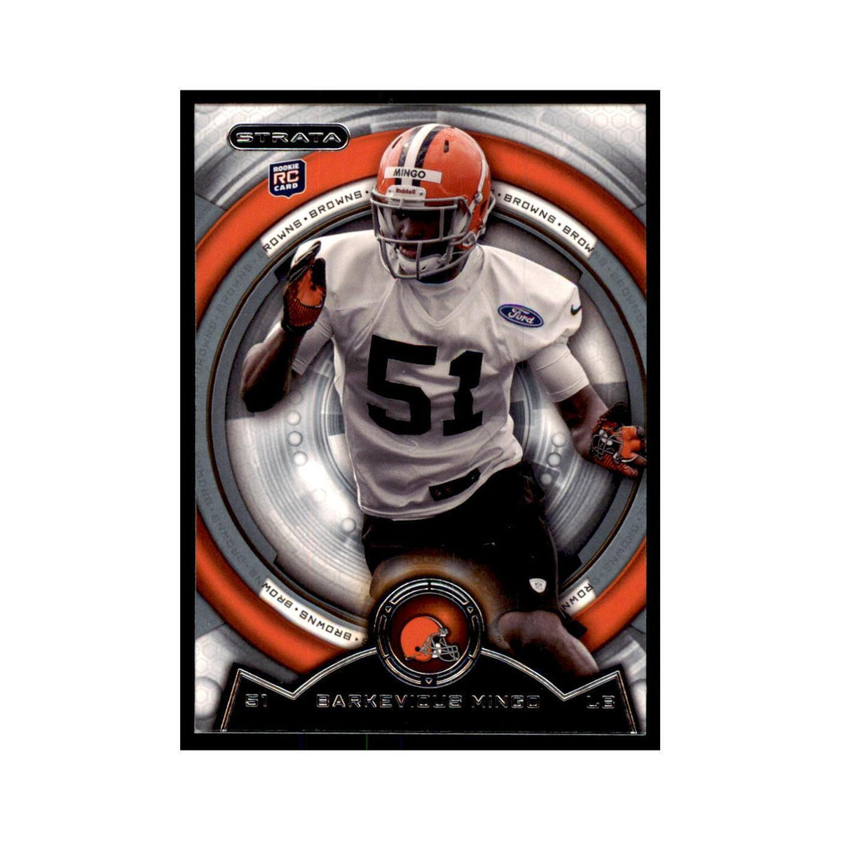 2013 Topps Strata Barkevious Mingo RC Football Cards #128