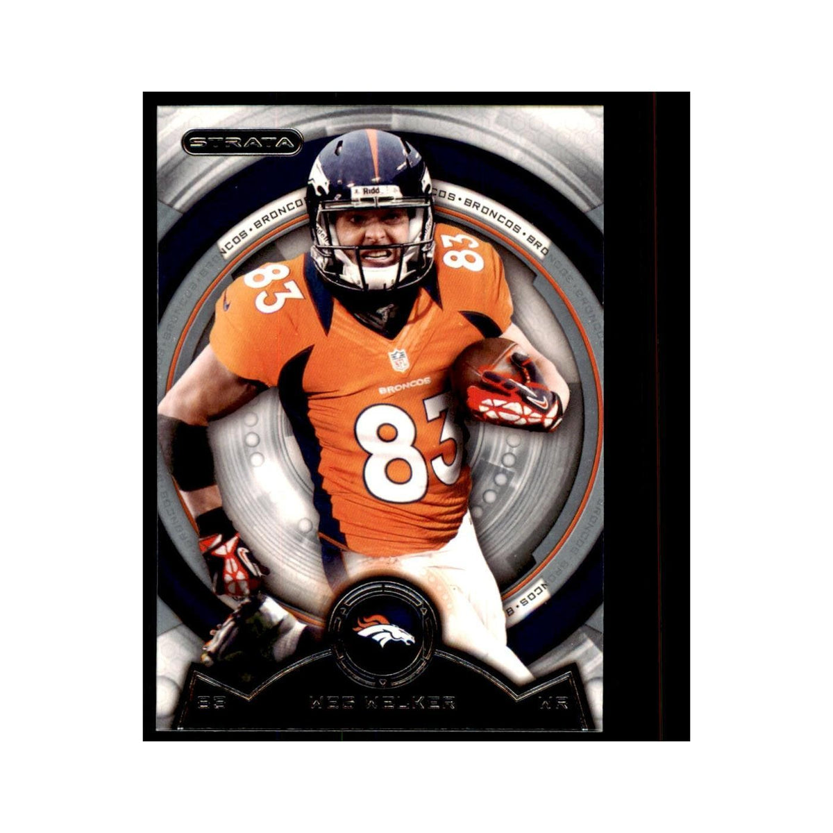 2013 Topps Strata Wes Welker Football Cards #14