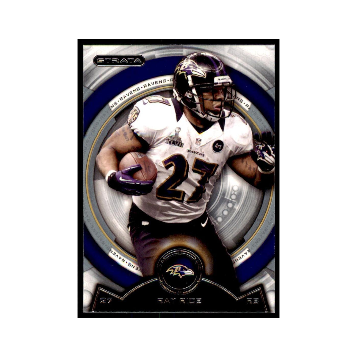 2013 Topps Strata Ray Rice Football Cards #138
