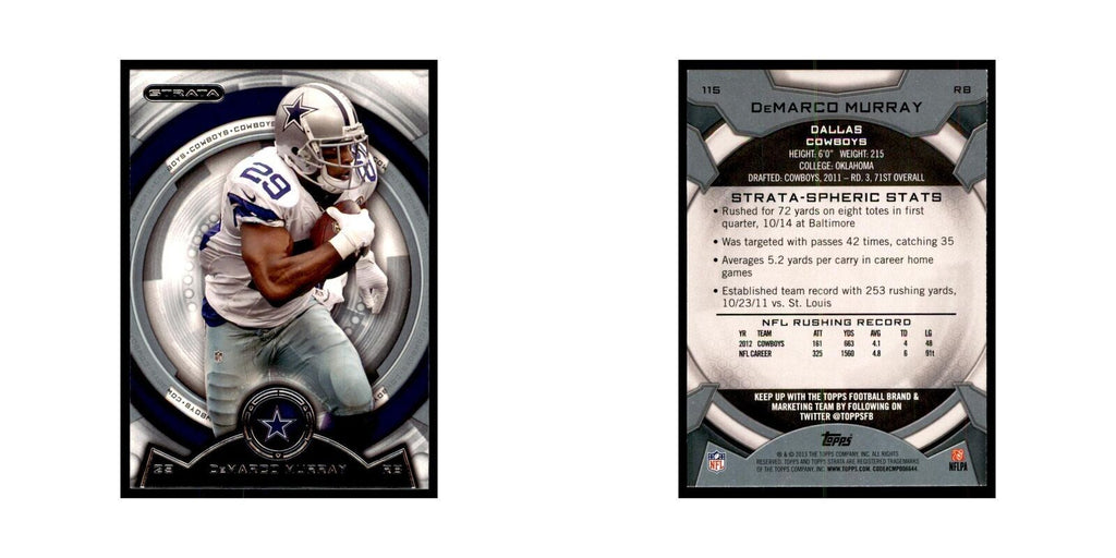 2013 Topps Strata DeMarco Murray Football Cards #115