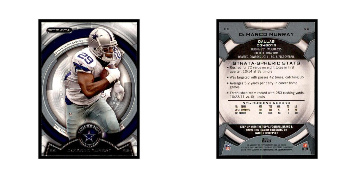 2013 Topps Strata DeMarco Murray Football Cards #115