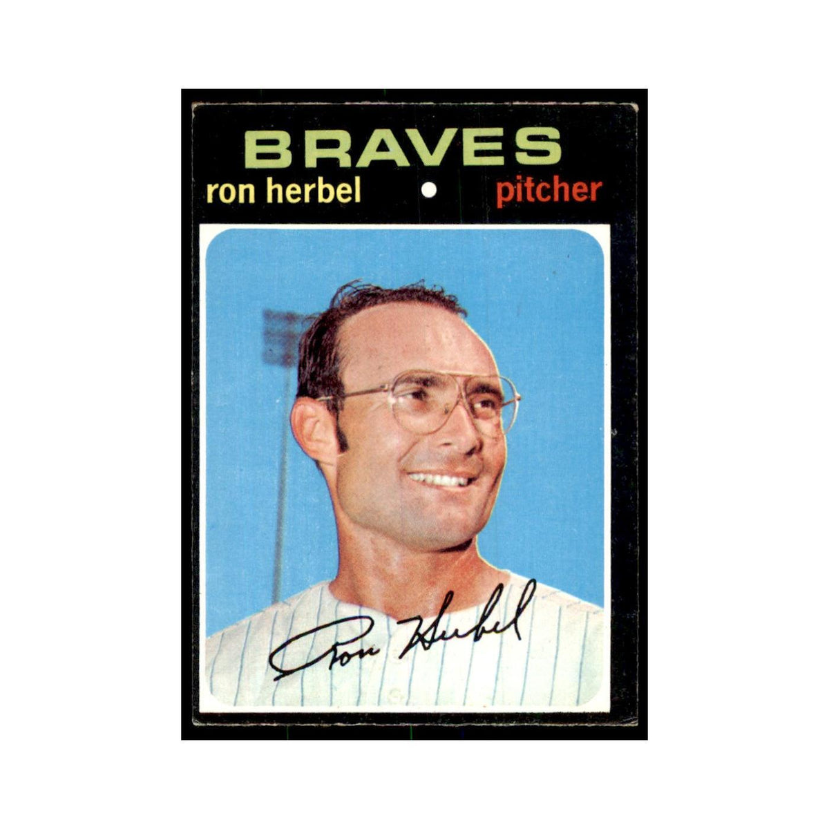 1971 Topps Ron Herbel Baseball Cards #387