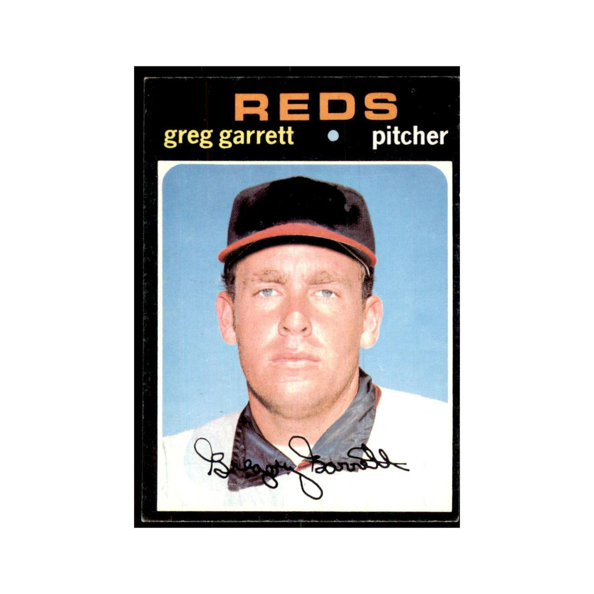 1971 Topps Greg Garrett Baseball Cards #377