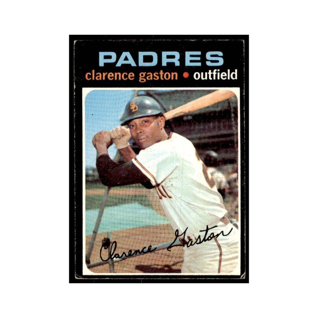 1971 Topps Clarence Gaston Baseball Cards #25