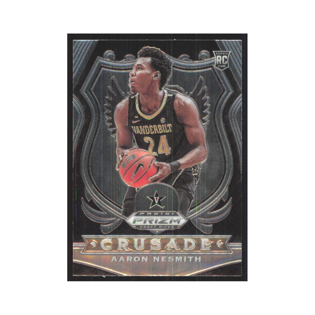2020 Panini Prizm Draft Aaron Nesmith RC Vanderbilt Commodores #95