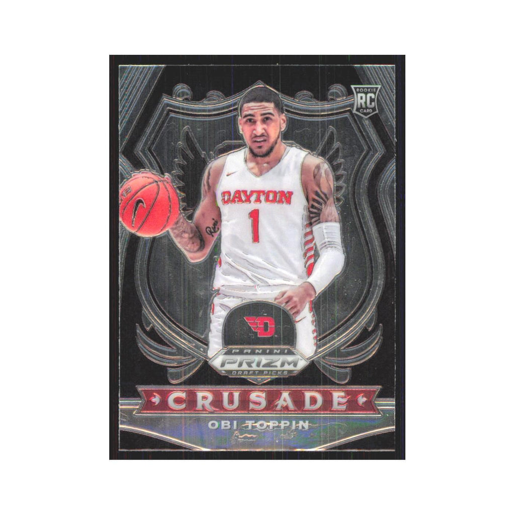 2020 Panini Prizm Draft Obi Toppin RC Dayton Flyers #87