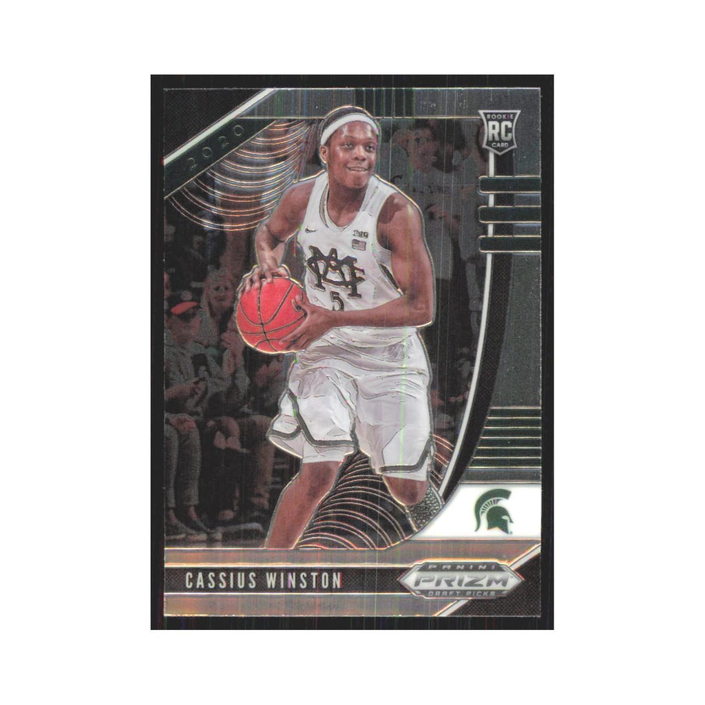 2020 Panini Prizm Draft Cassius Winston RC Michigan State Spartans #69