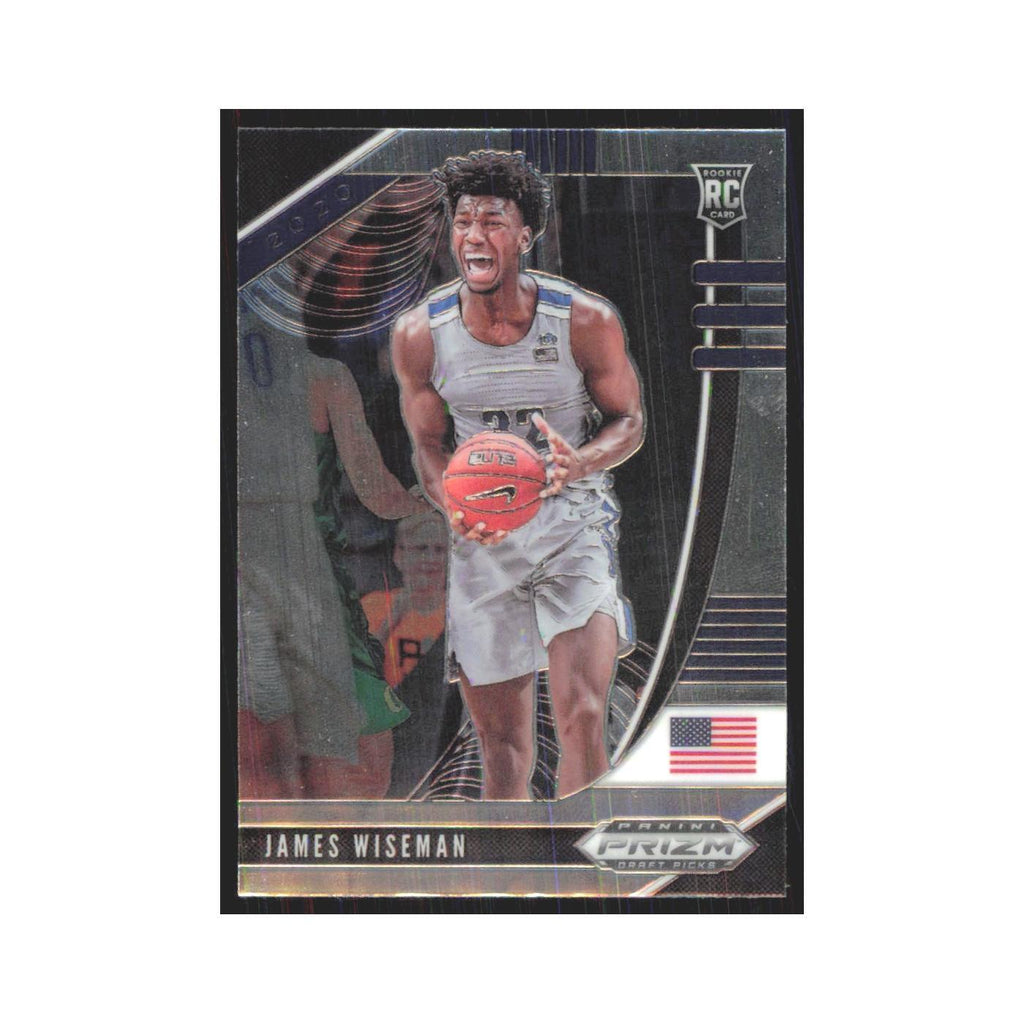 2020 Panini Prizm Draft James Wiseman RC Memphis Tigers #2