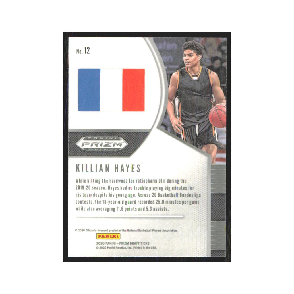 2020 Panini Prizm Draft Killian Hayes RC ratiopharm Ulm #12