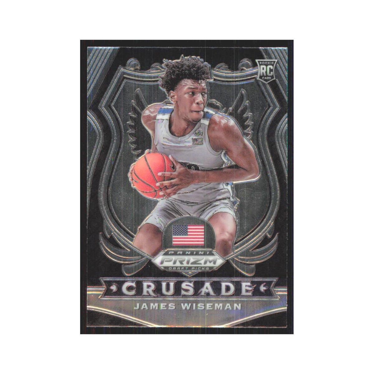 2020 Panini Prizm Draft James Wiseman RC Memphis Tigers #82