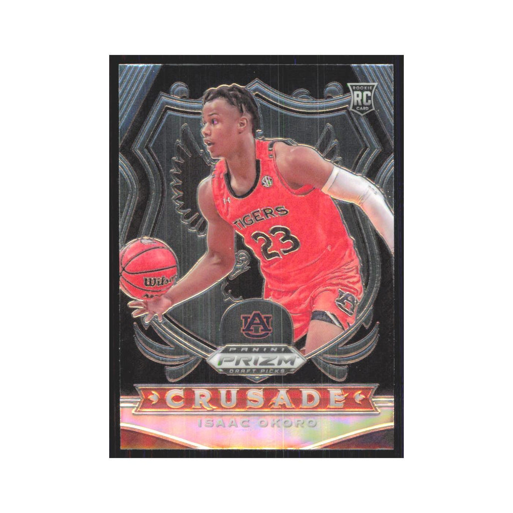 2020 Panini Prizm Draft Isaac Okoro RC Auburn Tigers #84