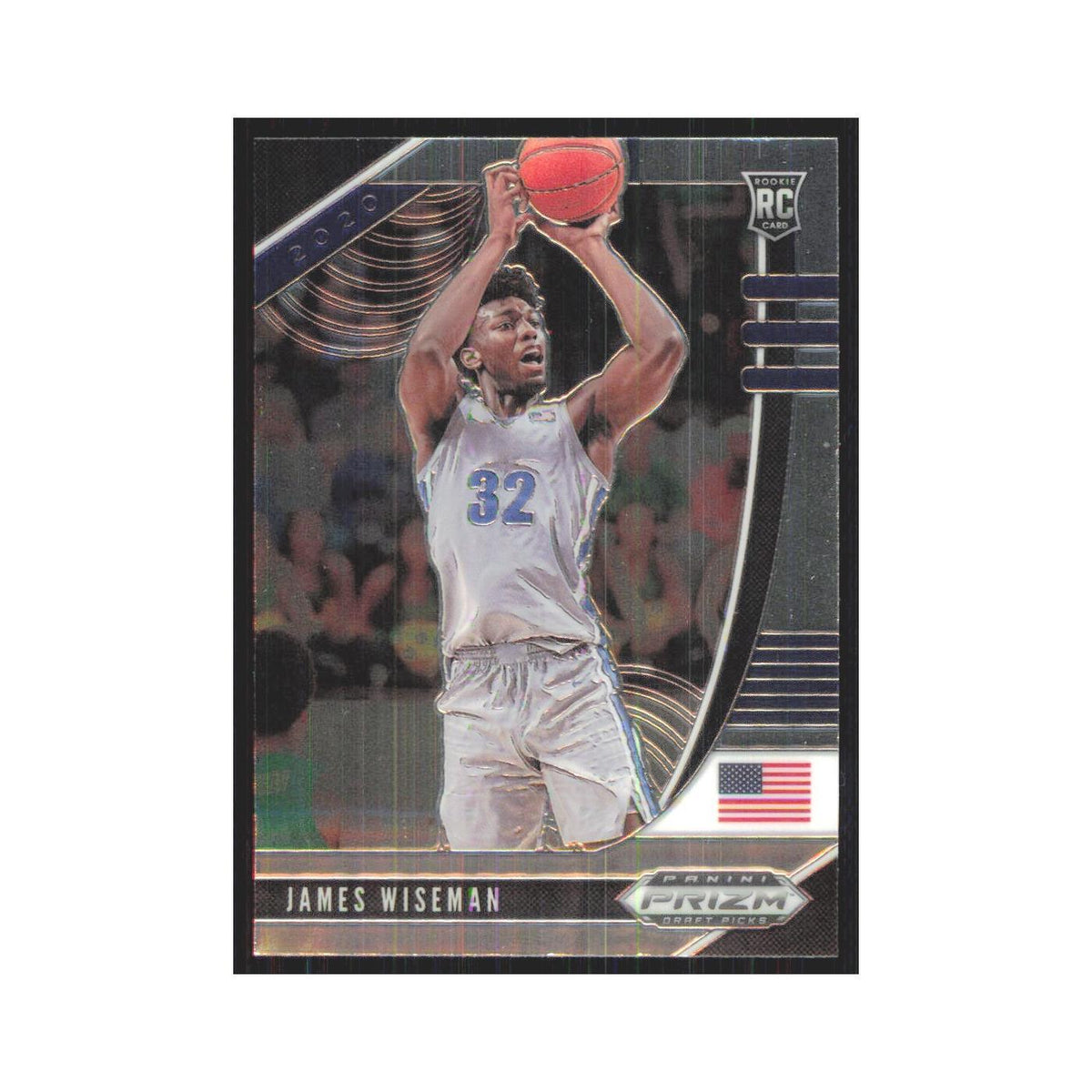 2020 Panini Prizm Draft James Wiseman RC Memphis Tigers #42