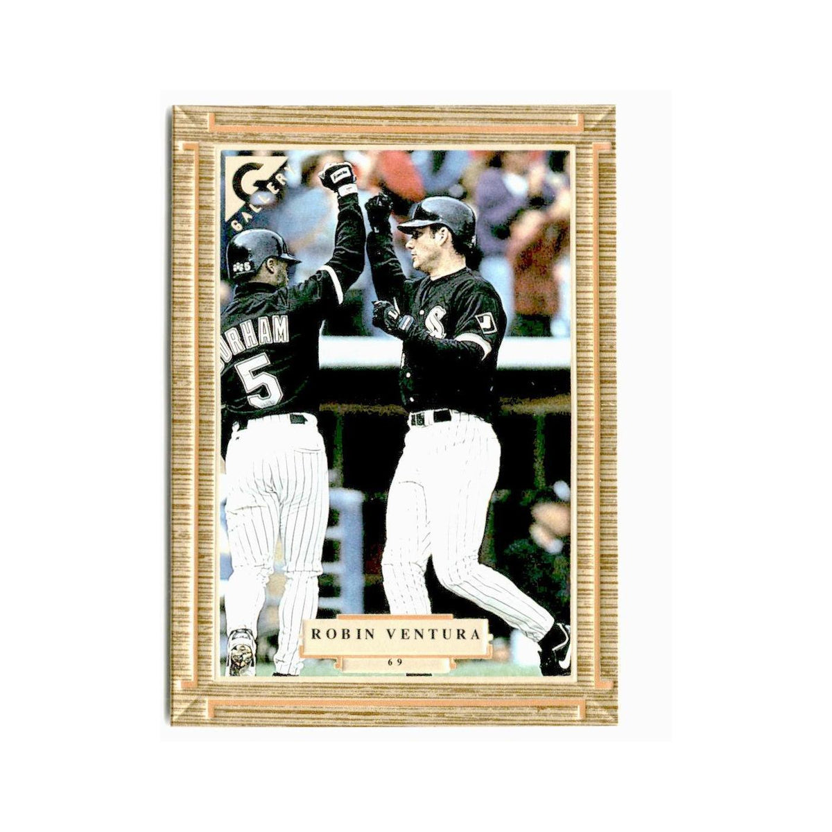 Robin Ventura 1997 Topps Gallery #69 Chicago White Sox Baseball Card NM