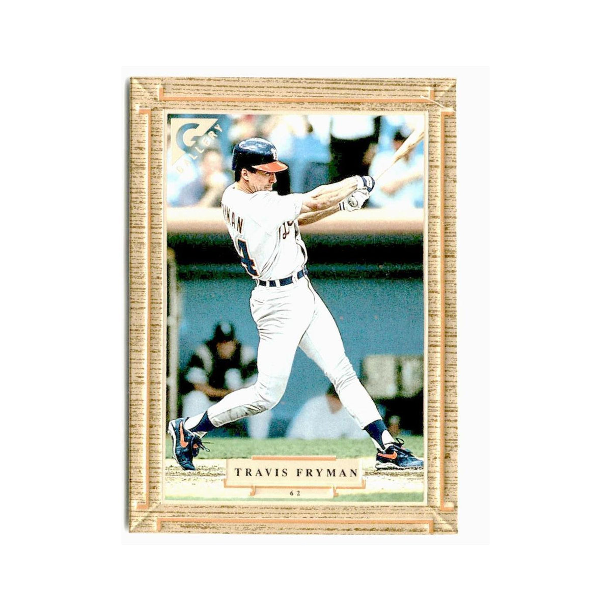 Travis Fryman 1997 Topps Gallery #62 Detroit Tigers Baseball Card NM