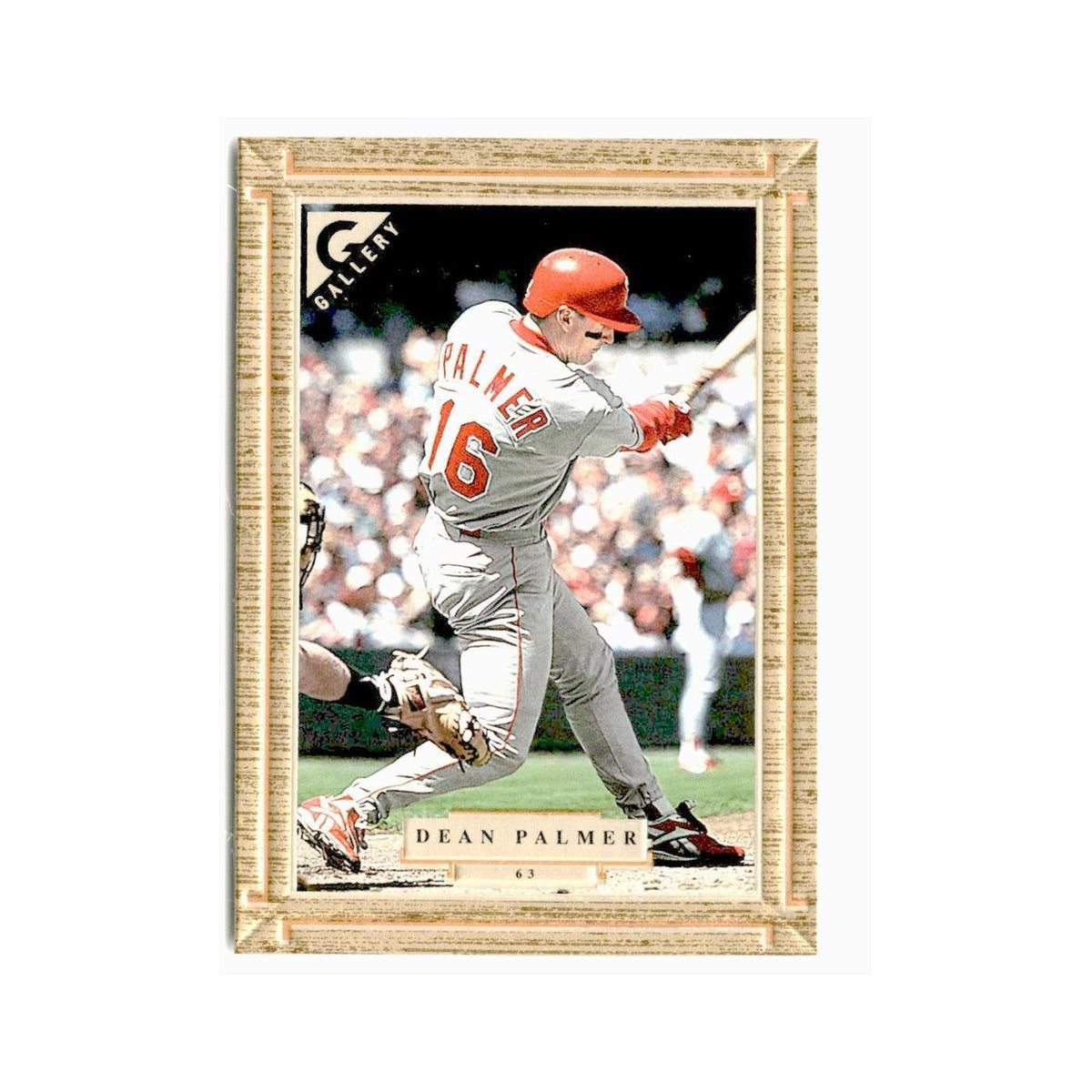 Dean Palmer 1997 Topps Gallery #63 Texas Rangers Baseball Card NM
