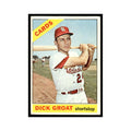 1966 Topps Baseball Card Dick Groat Cardinals #103
