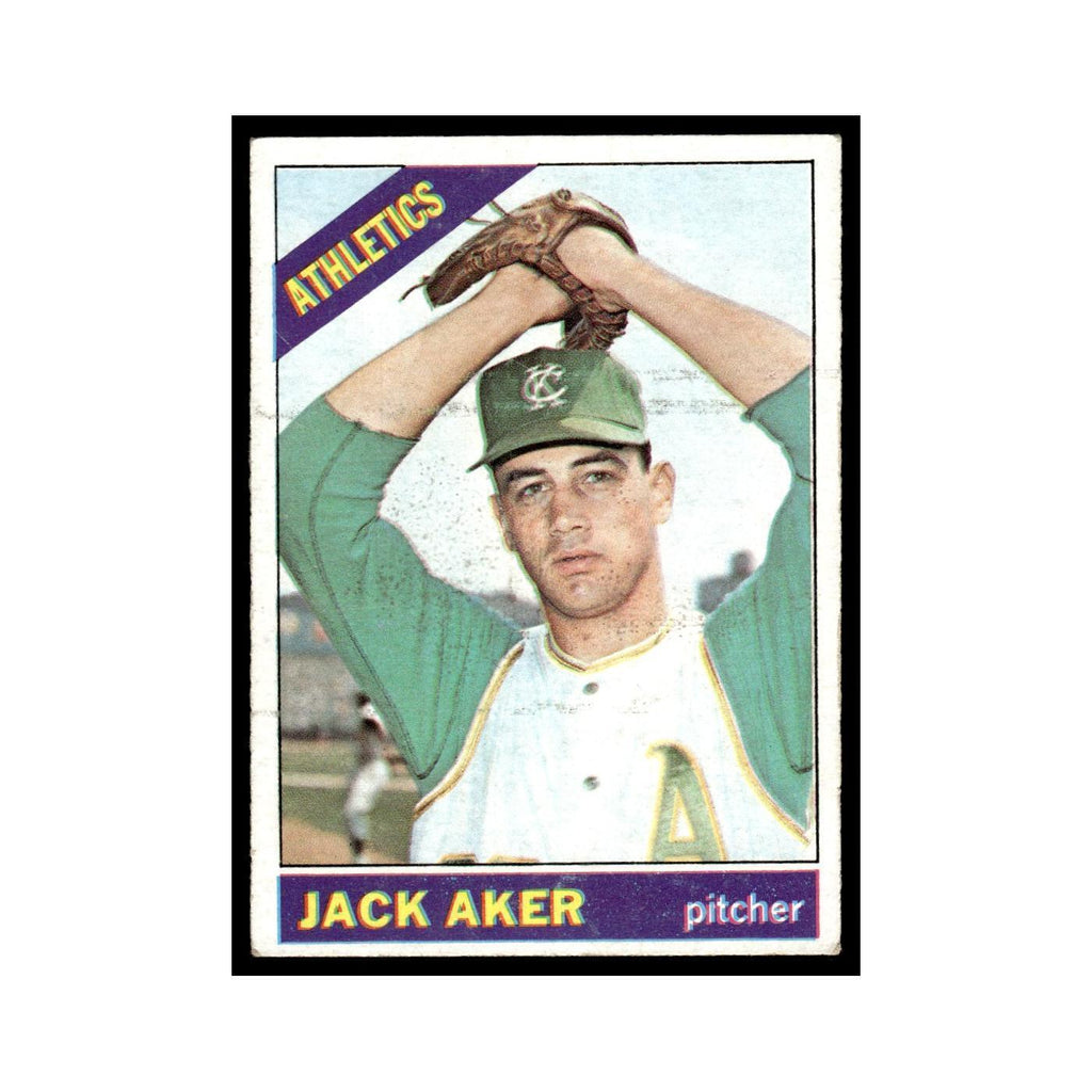 2015 Topps Baseball Card Jack Aker Kansas City Athletics #287