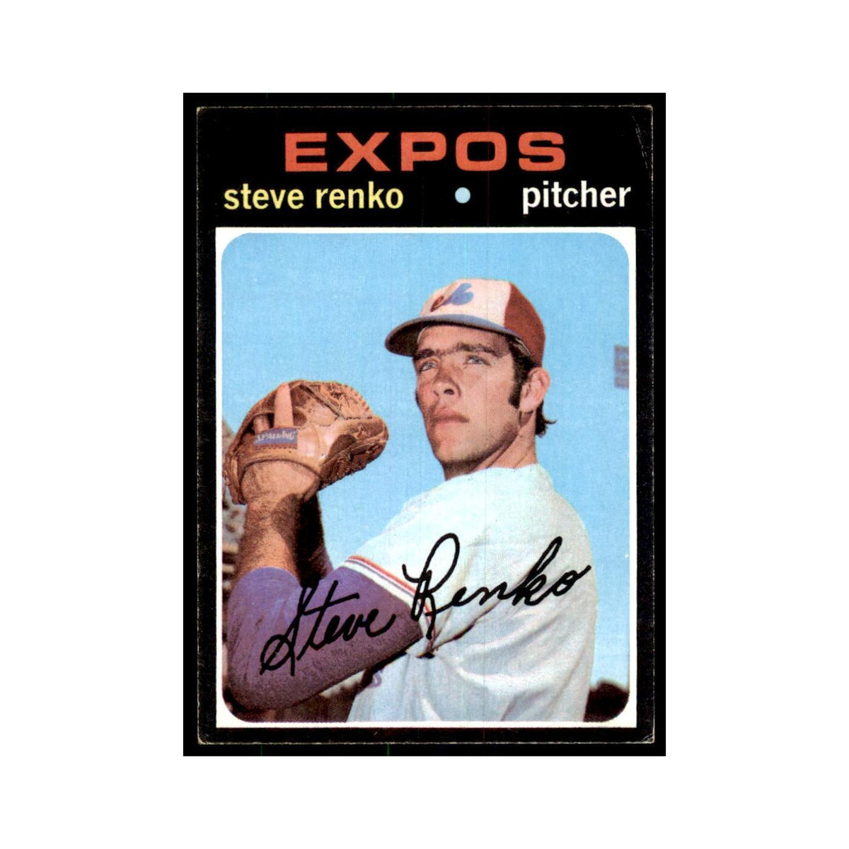 1971 Topps Steve Renko Baseball Cards #209