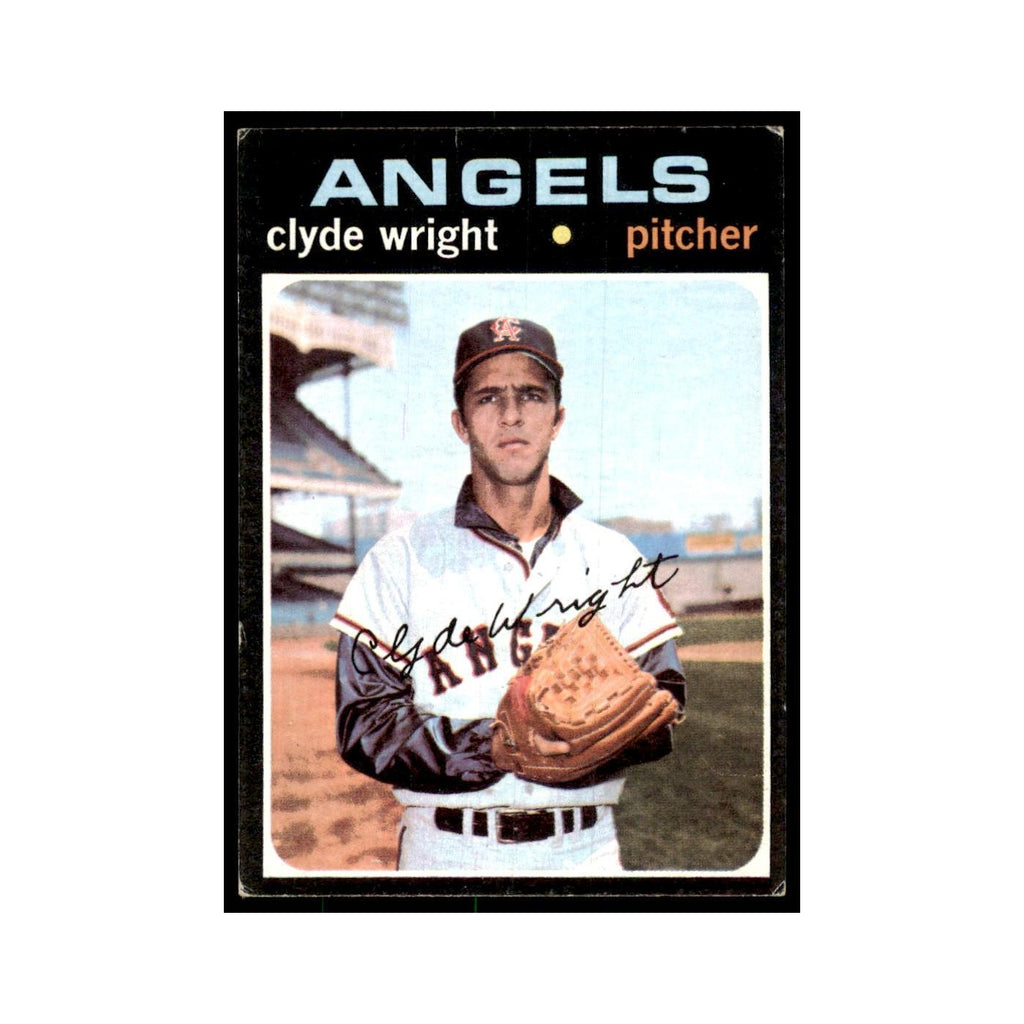 1971 Topps Clyde Wright Baseball Cards #240