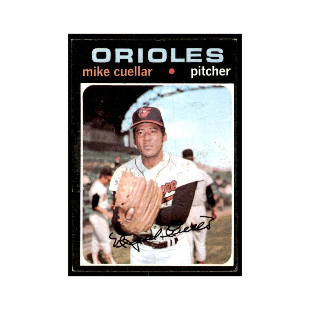1971 Topps Mike Cuellar Baseball Cards #170