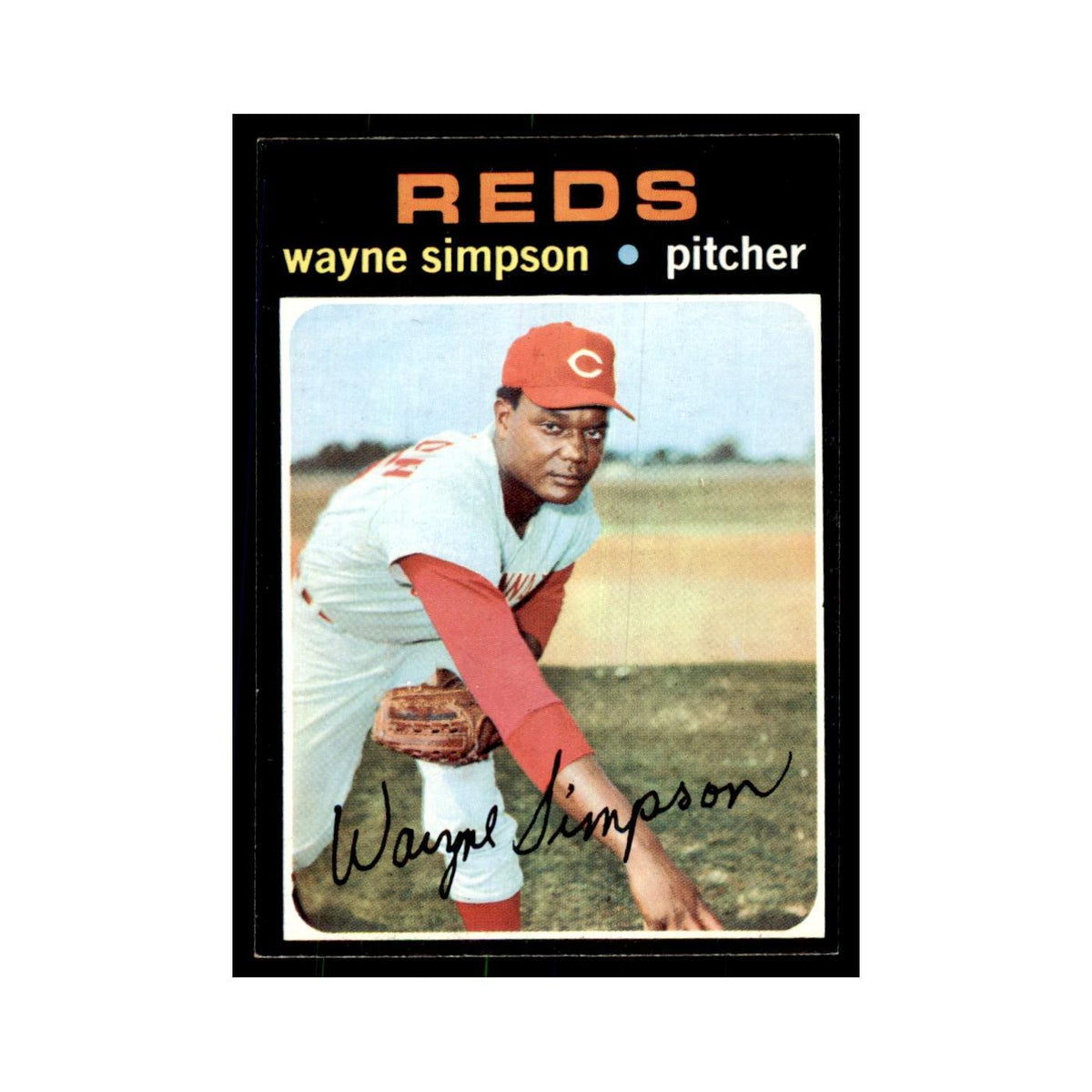 1971 Topps Wayne Simpson Baseball Cards #339